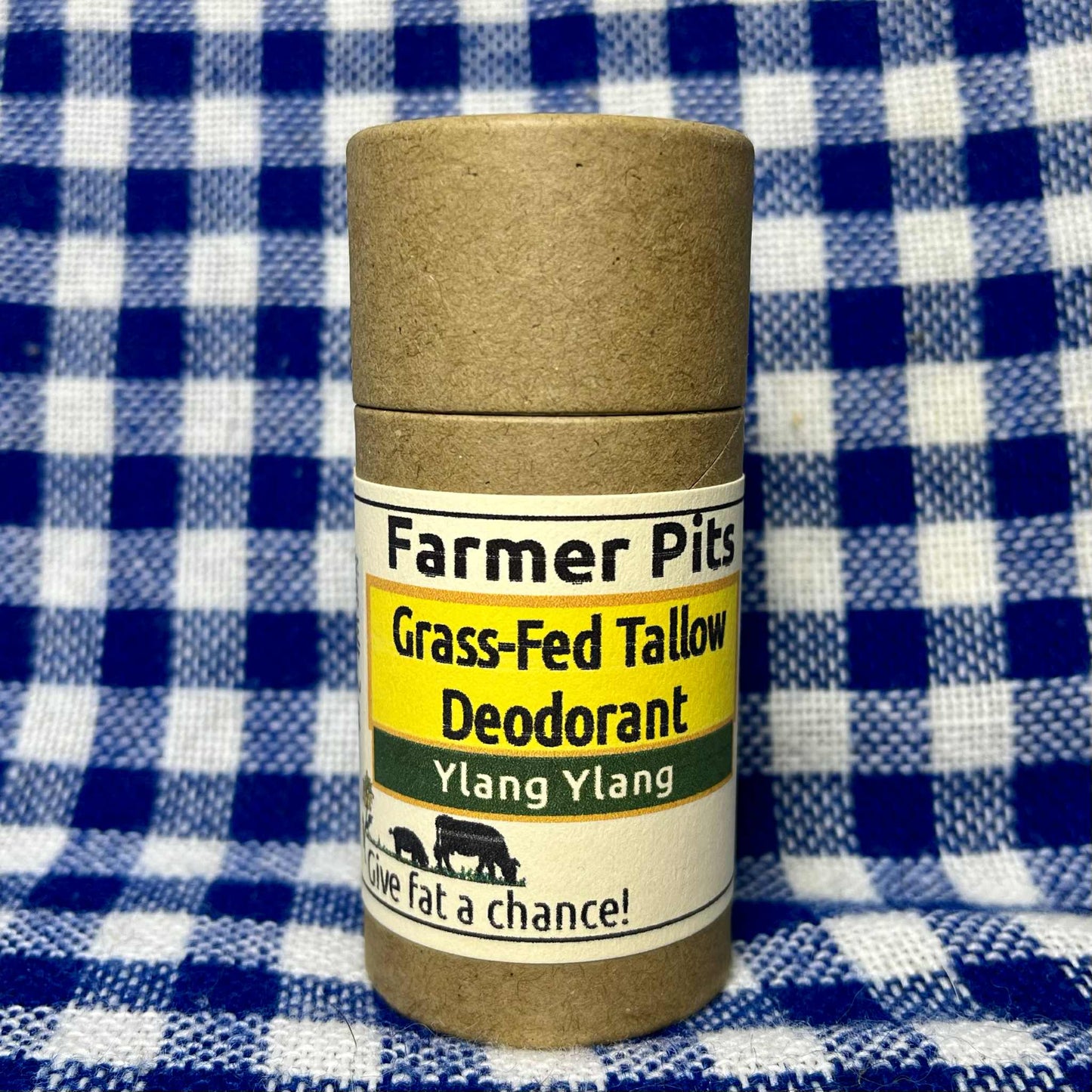 Natural Deodorant in a Push-up Tube - Farmer Pits | Aluminum free | Baking soda free