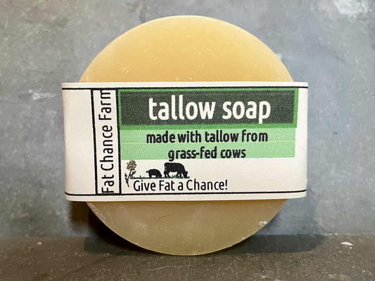 Simple Tallow Soap - unscented