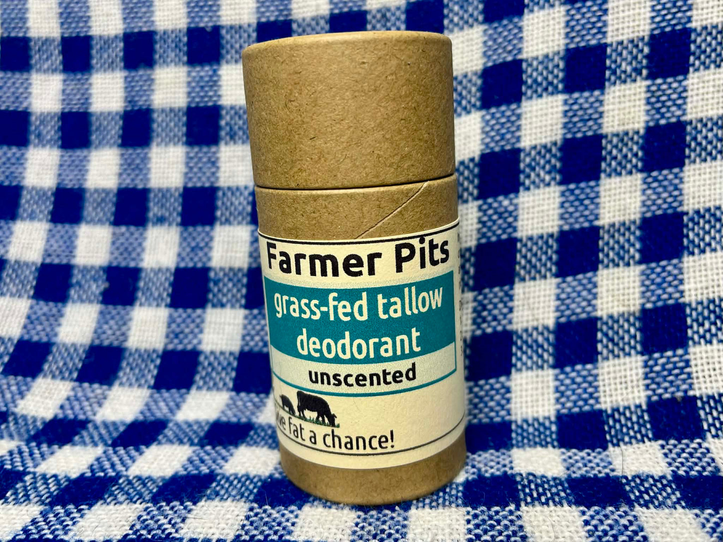 Natural Deodorant in a Push-up Tube - Farmer Pits | Aluminum free | Baking soda free