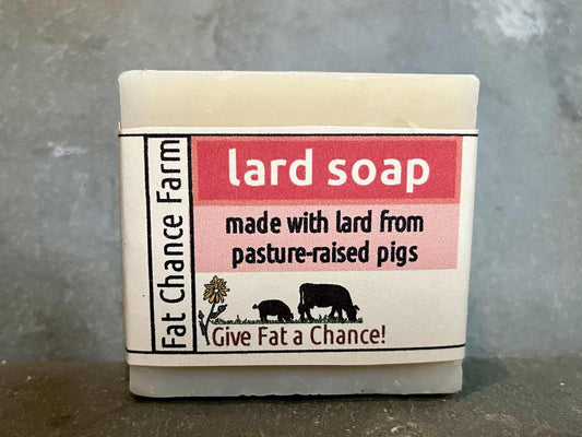Simple Lard Soap - unscented
