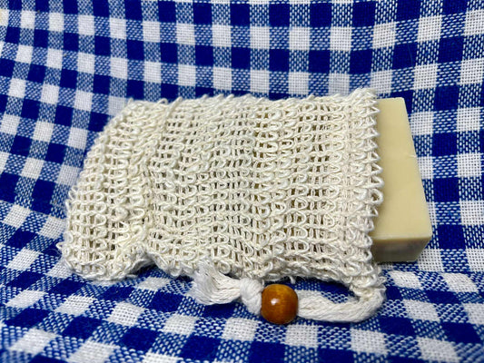 Natural Soap Bag | plastic free | compostable