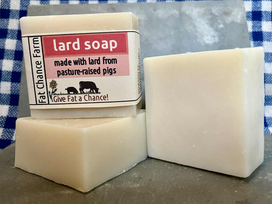 Simple Lard Soap - unscented