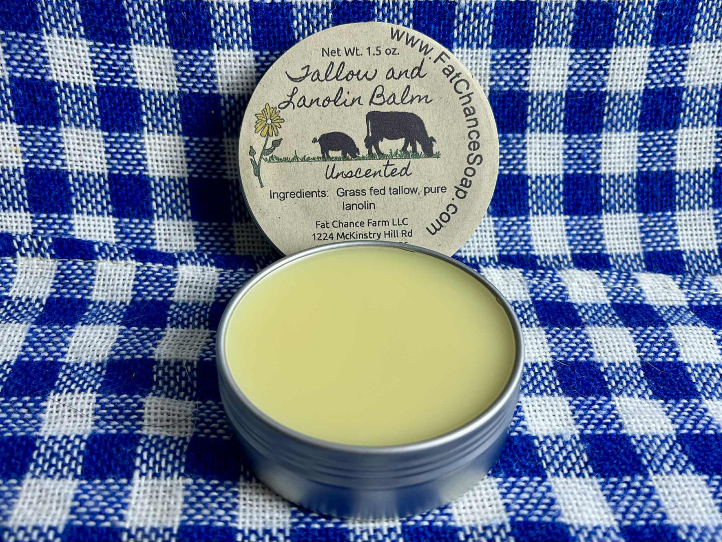 Tallow and Lanolin Balm - 1.5 oz.