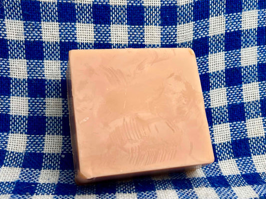 Black Tea and Clay Soap - gentle cleansing, rose scented
