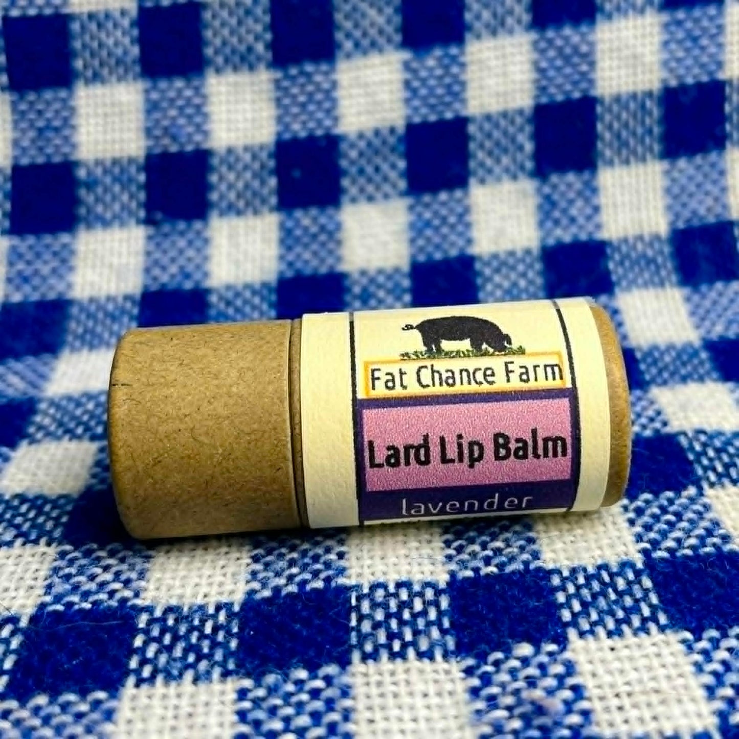 Lard and Beeswax Lip Balm