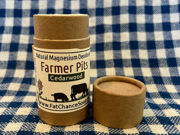 Natural Deodorant in a Push-up Tube - Farmer Pits