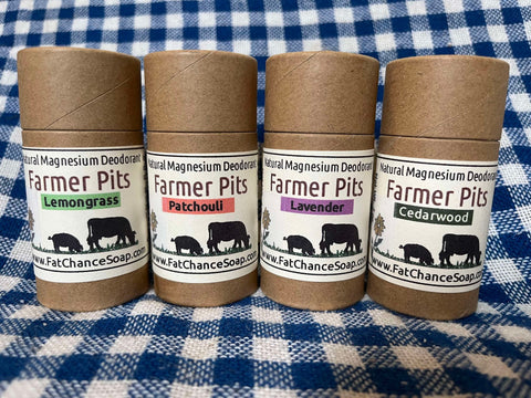 Natural Deodorant in a Push-up Tube - Farmer Pits