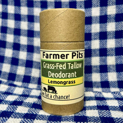 Natural Deodorant in a Push-up Tube - Farmer Pits | Aluminum free | Baking soda free