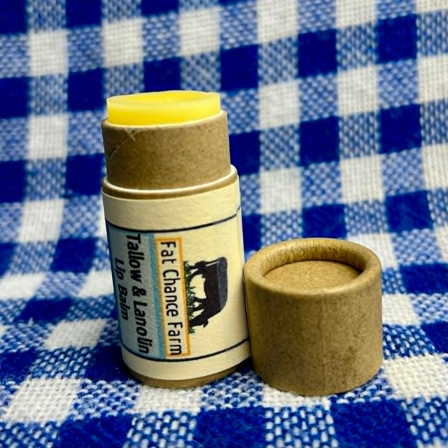 Tallow and Lanolin Lip Balm