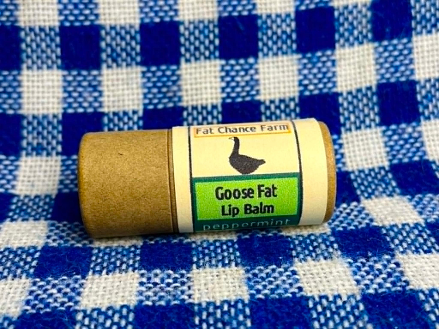 Goose Fat and Beeswax Lip Balm
