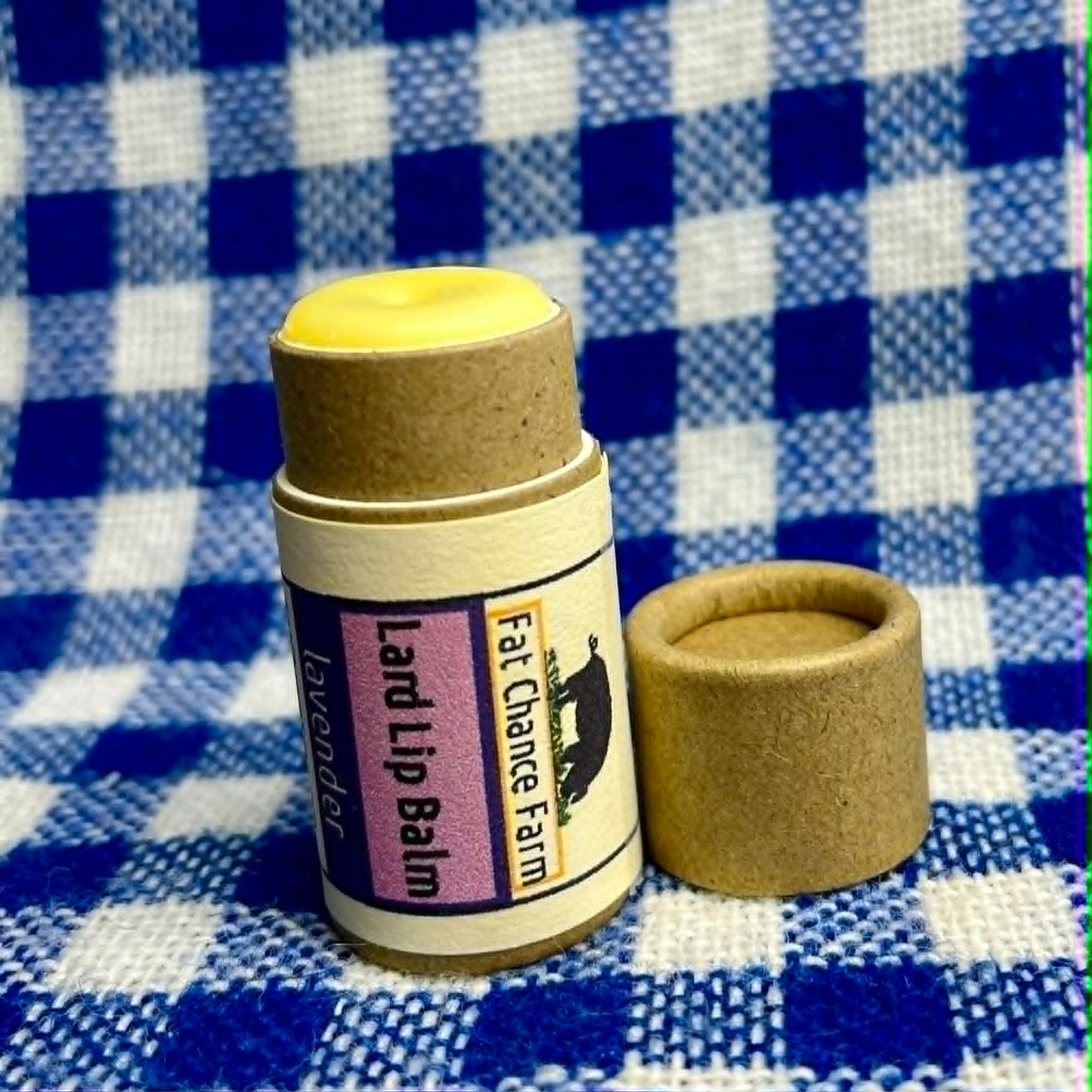 Lard and Beeswax Lip Balm