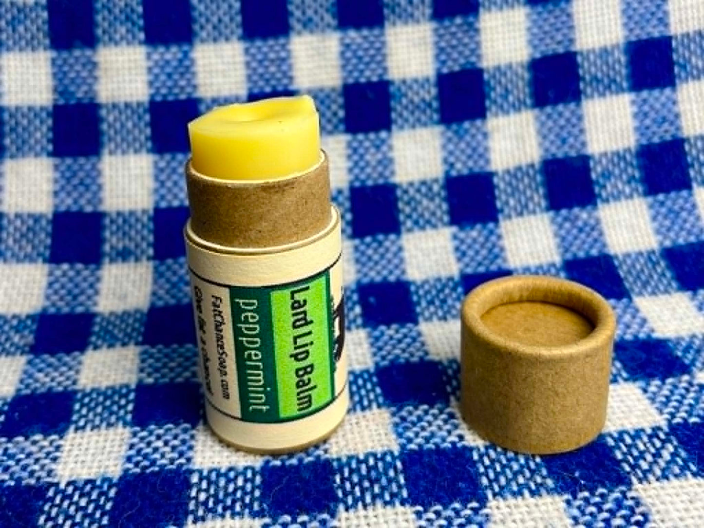 Lard and Beeswax Lip Balm