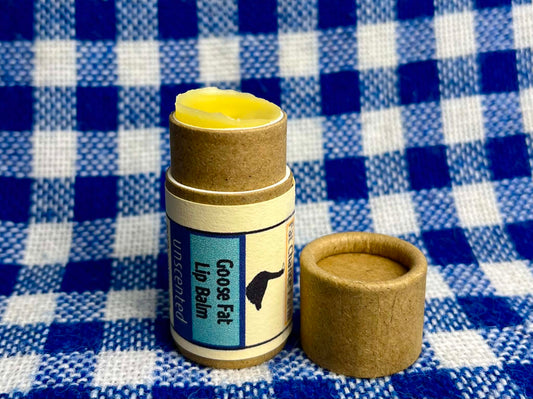 Goose Fat and Beeswax Lip Balm