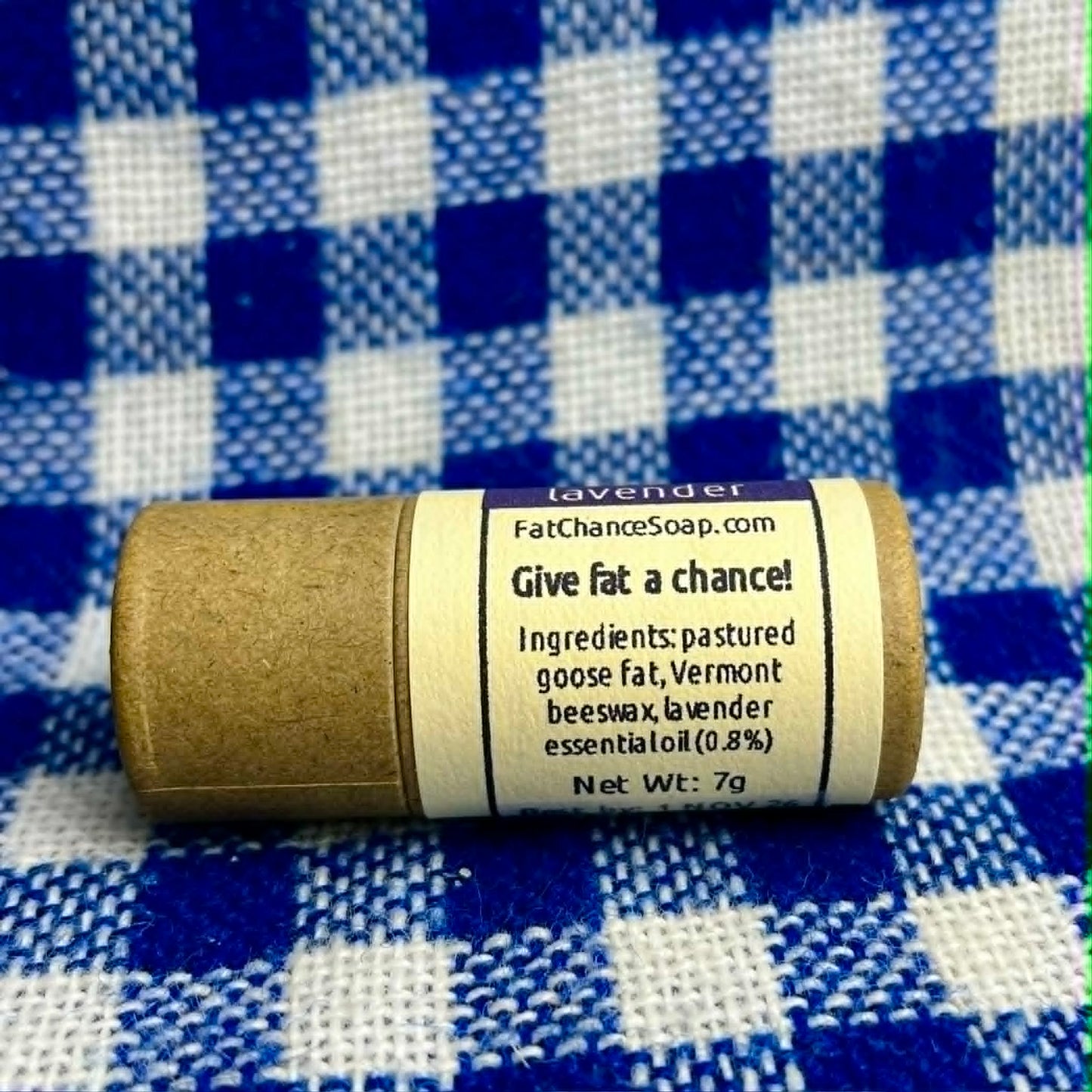 Goose Fat and Beeswax Lip Balm