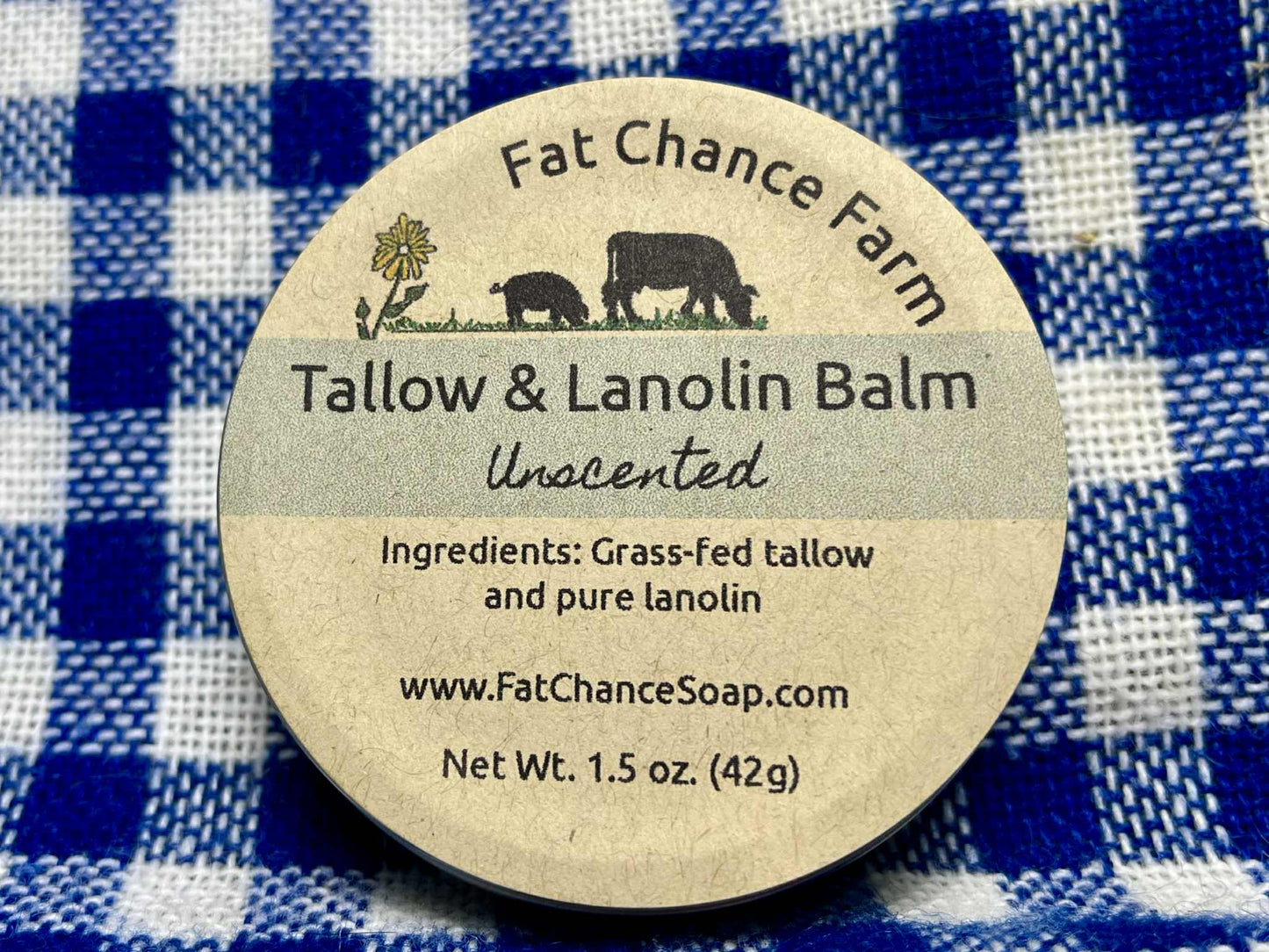 Tallow and Lanolin Balm - 1.5 oz.