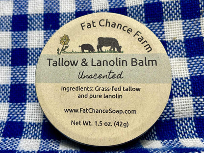 Tallow and Lanolin Balm - 1.5 oz.