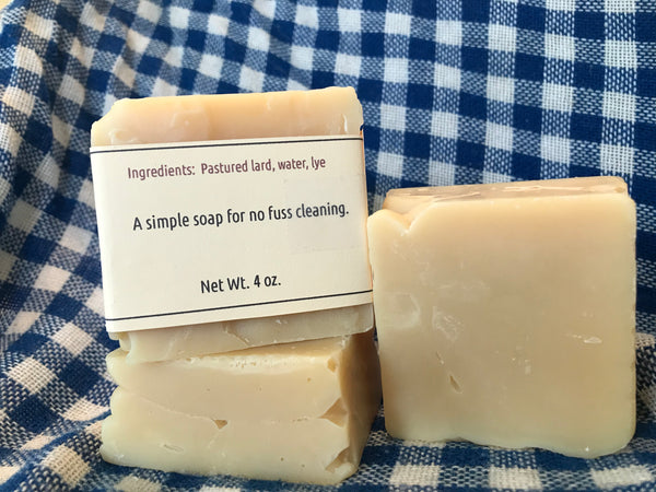 Simple Lard Soap
