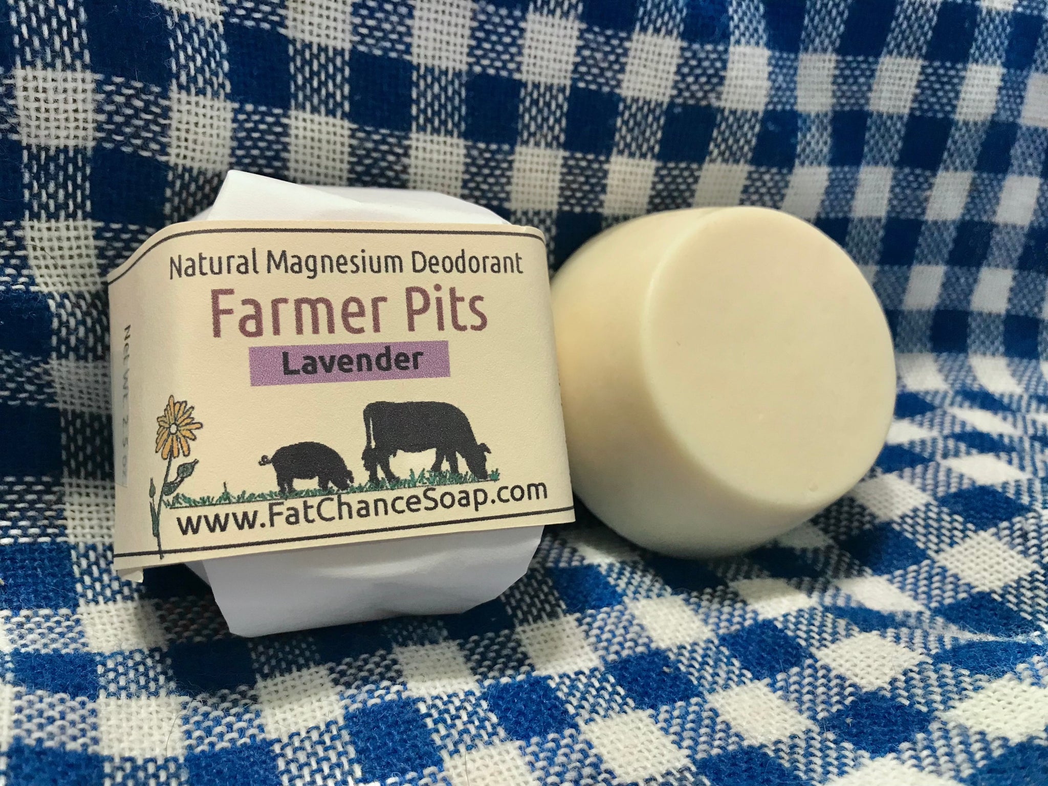 Natural Deodorant Bar - Farmer Pits Chance